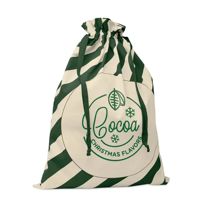 Large Santa cotton bag - CX1567 (MOCN#09)